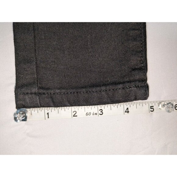 Fashion Nova All The Booty Ripped Skinny Jeans Black Womens 3 Distressed NWT - Picture 6 of 9